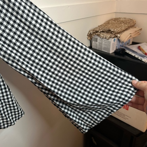 MOSSIMO BELL SLEEVE GINGHAM BLOUSE - Picture 5 of 5